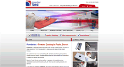 Desktop Screenshot of powdercoat-uk.com